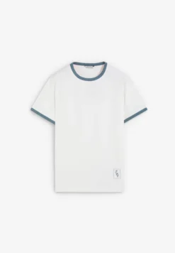CAMISETA RIB A CONTRASTE