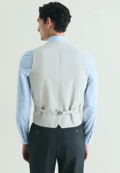 CHALECO CHAQUÉ CUELLO REDONDO