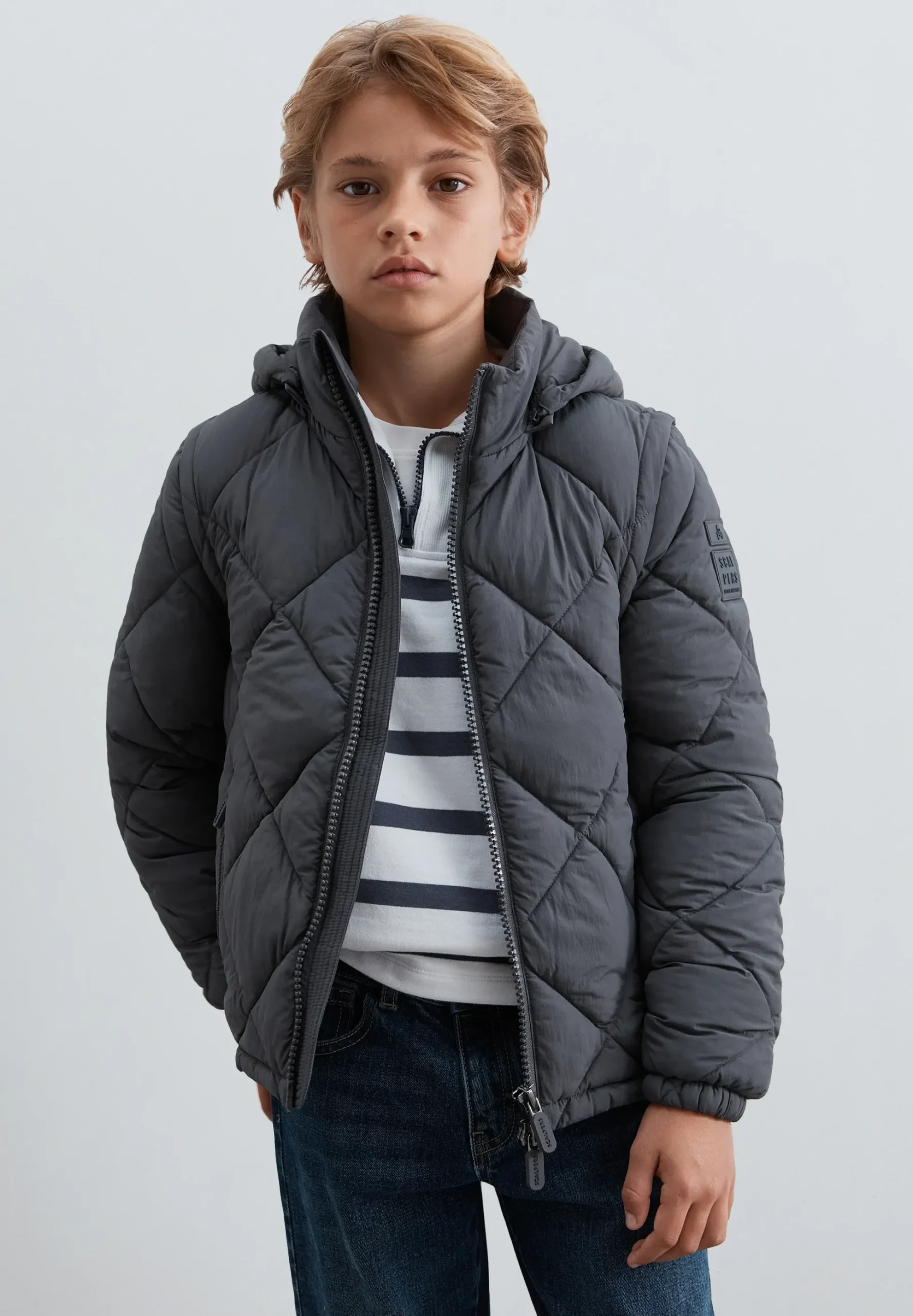 CHAQUETA ACOLCHADA DESMONTABLE