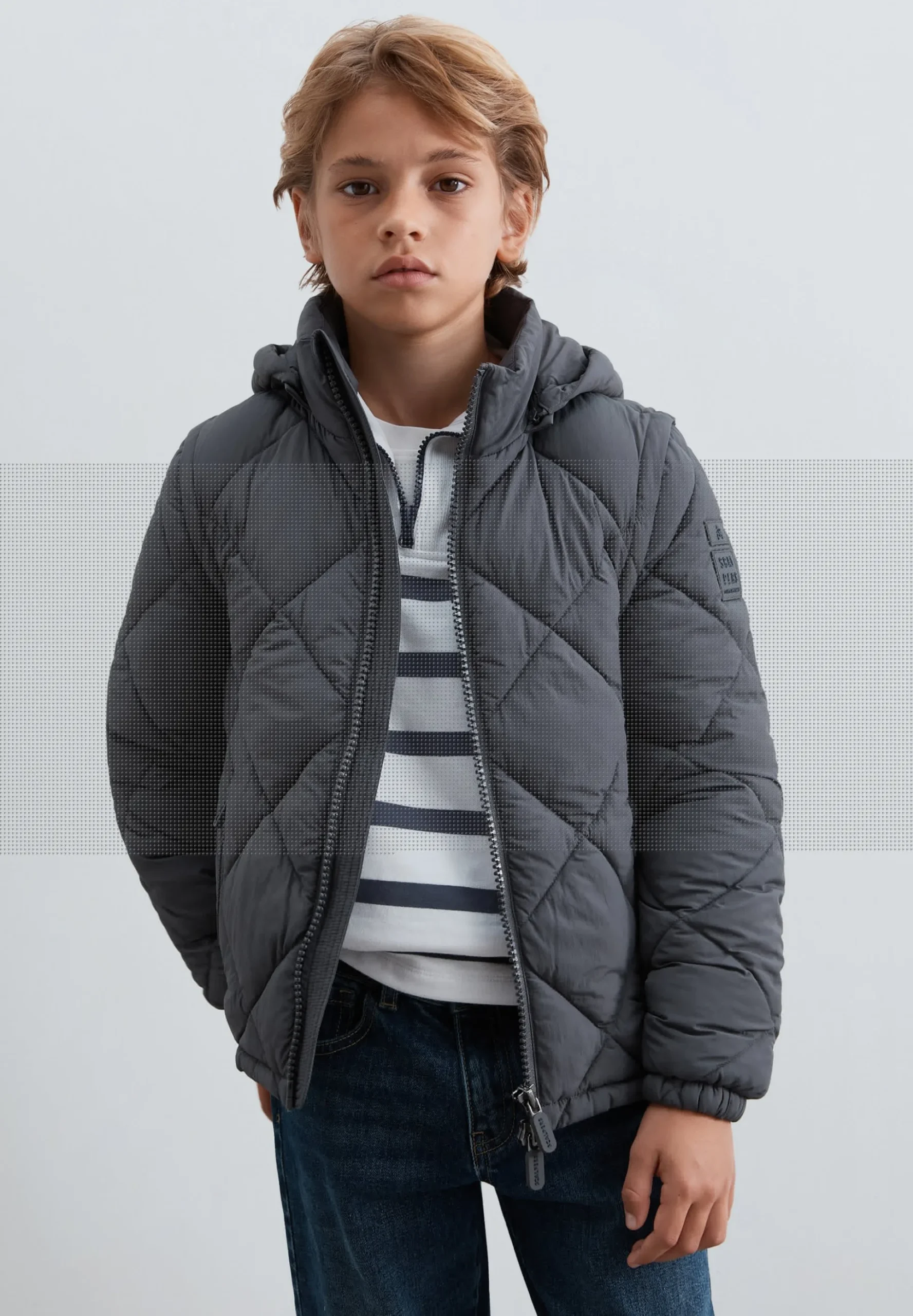 CHAQUETA ACOLCHADA DESMONTABLE