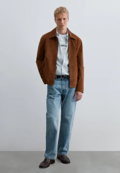 CHAQUETA ANTE BOLSILLOS