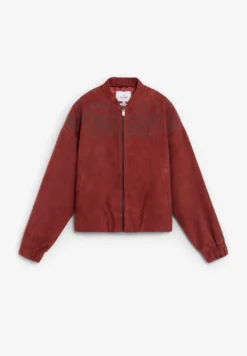 CHAQUETA ANTE BORDADA