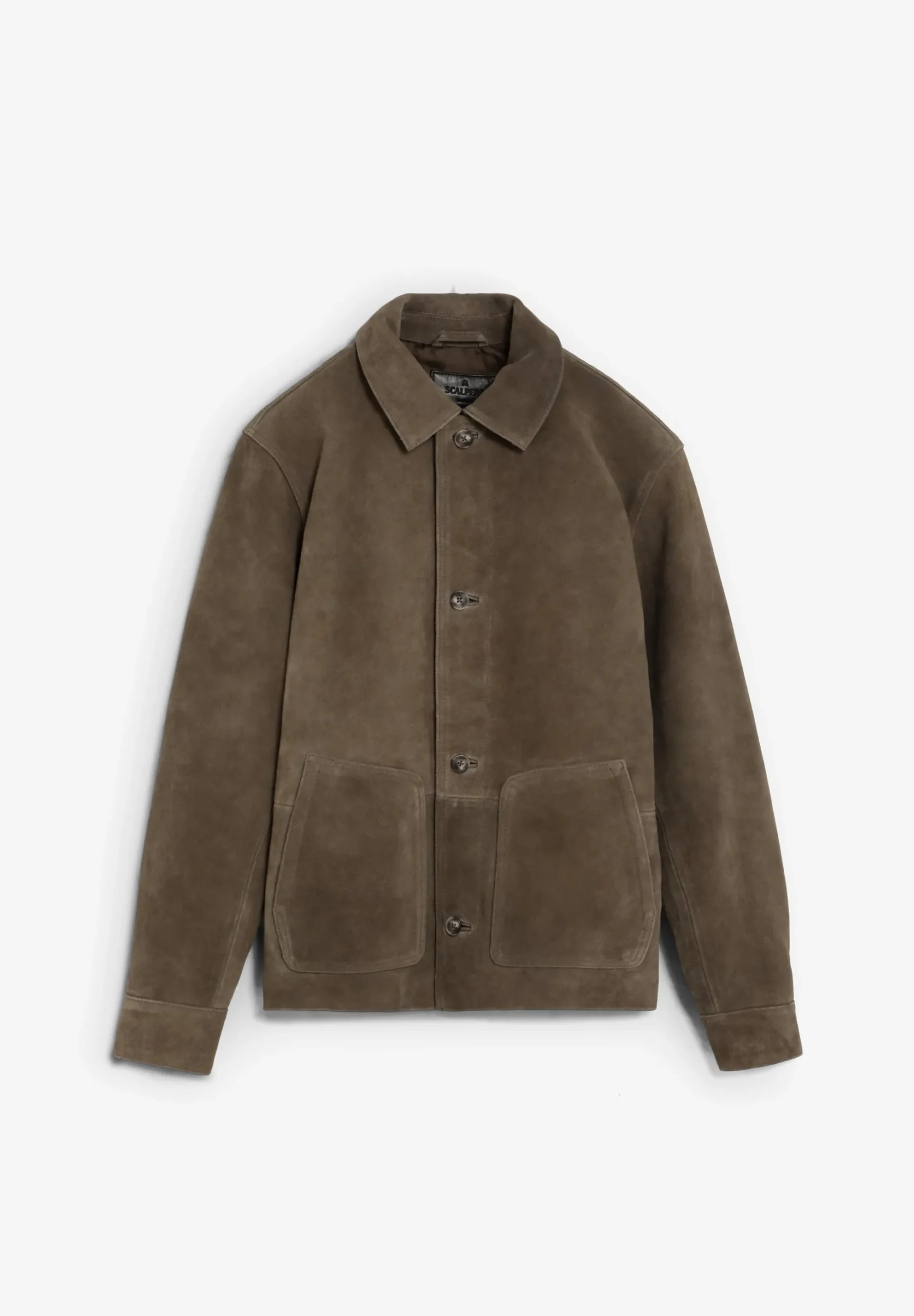 CHAQUETA ANTE CON BOLSILLOS