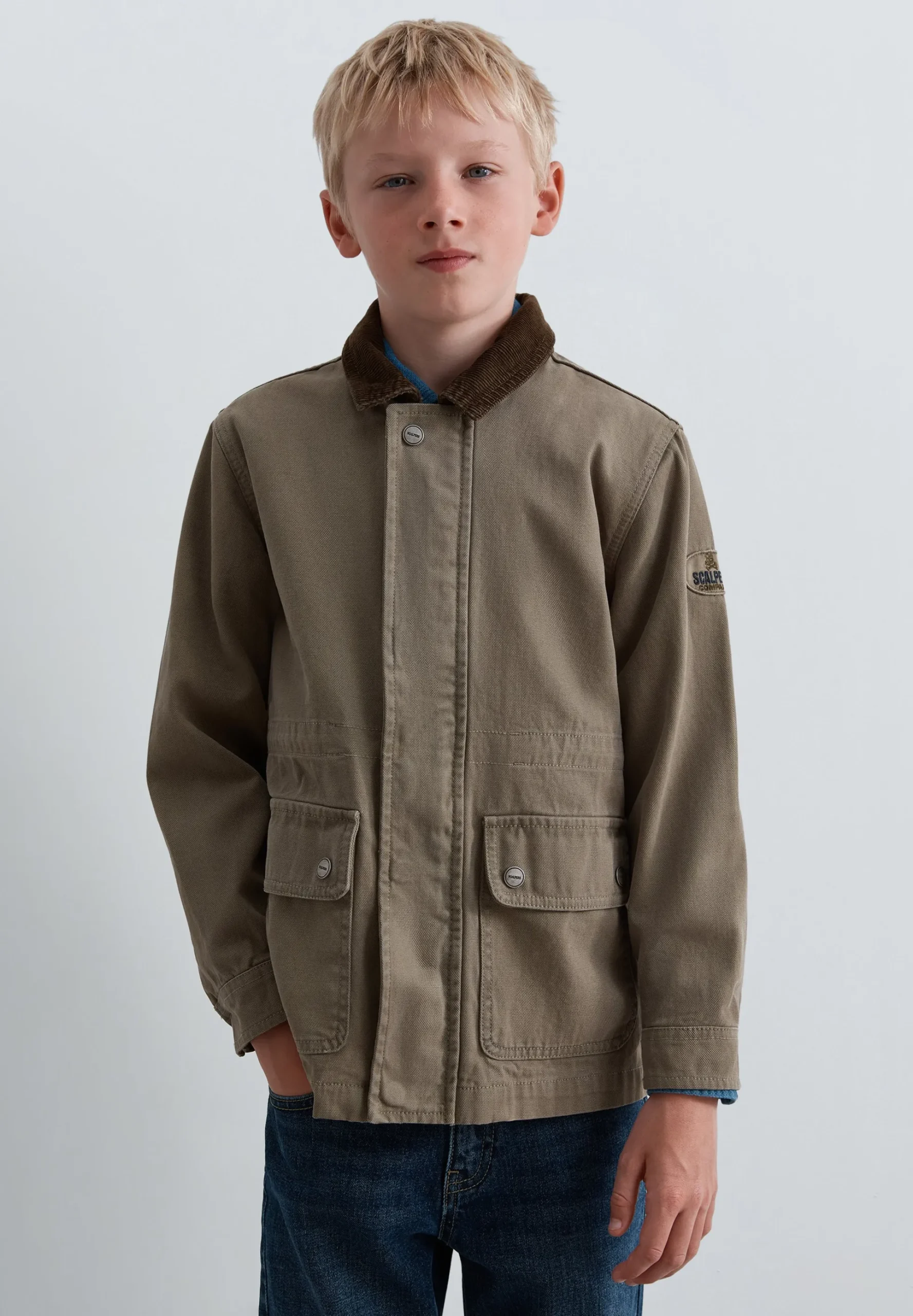 CHAQUETA BOLSILLOS CHALECO INTERIOR