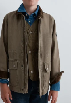 CHAQUETA BOLSILLOS CHALECO INTERIOR