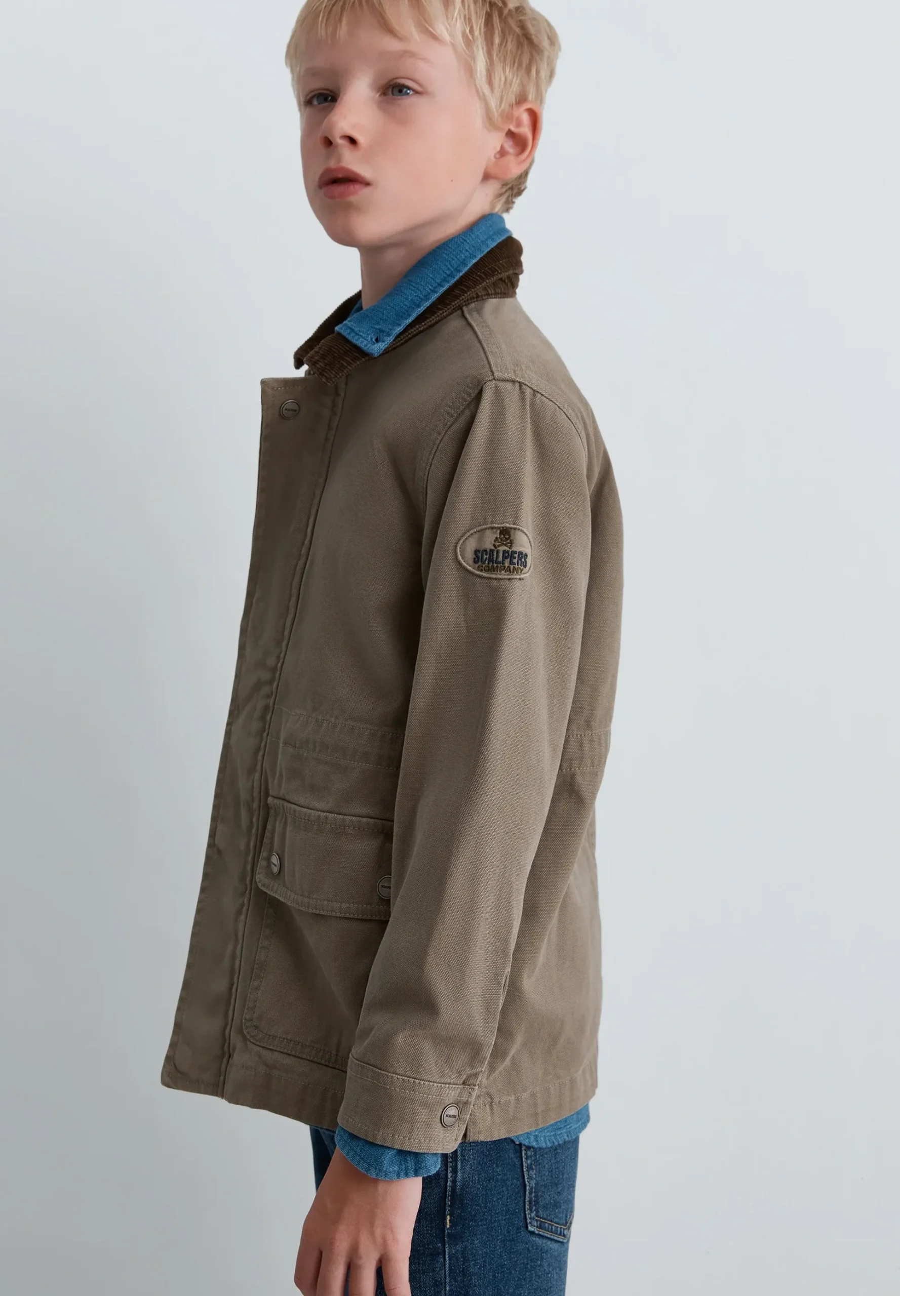CHAQUETA BOLSILLOS CHALECO INTERIOR