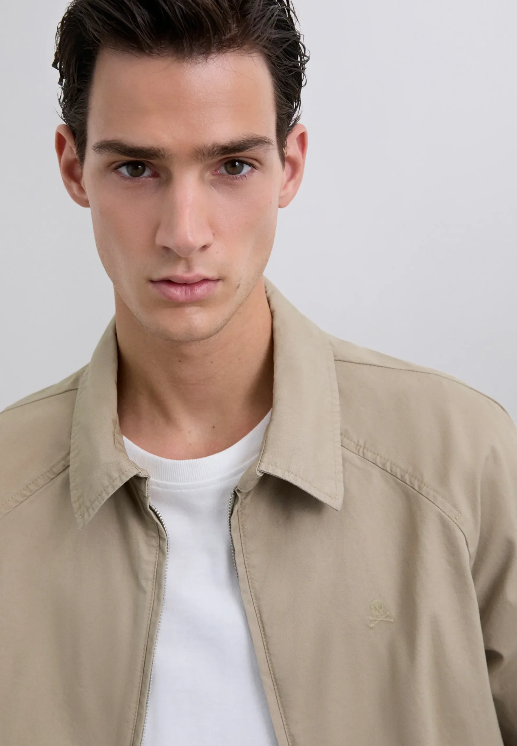 CHAQUETA BOMBER CALAVERA