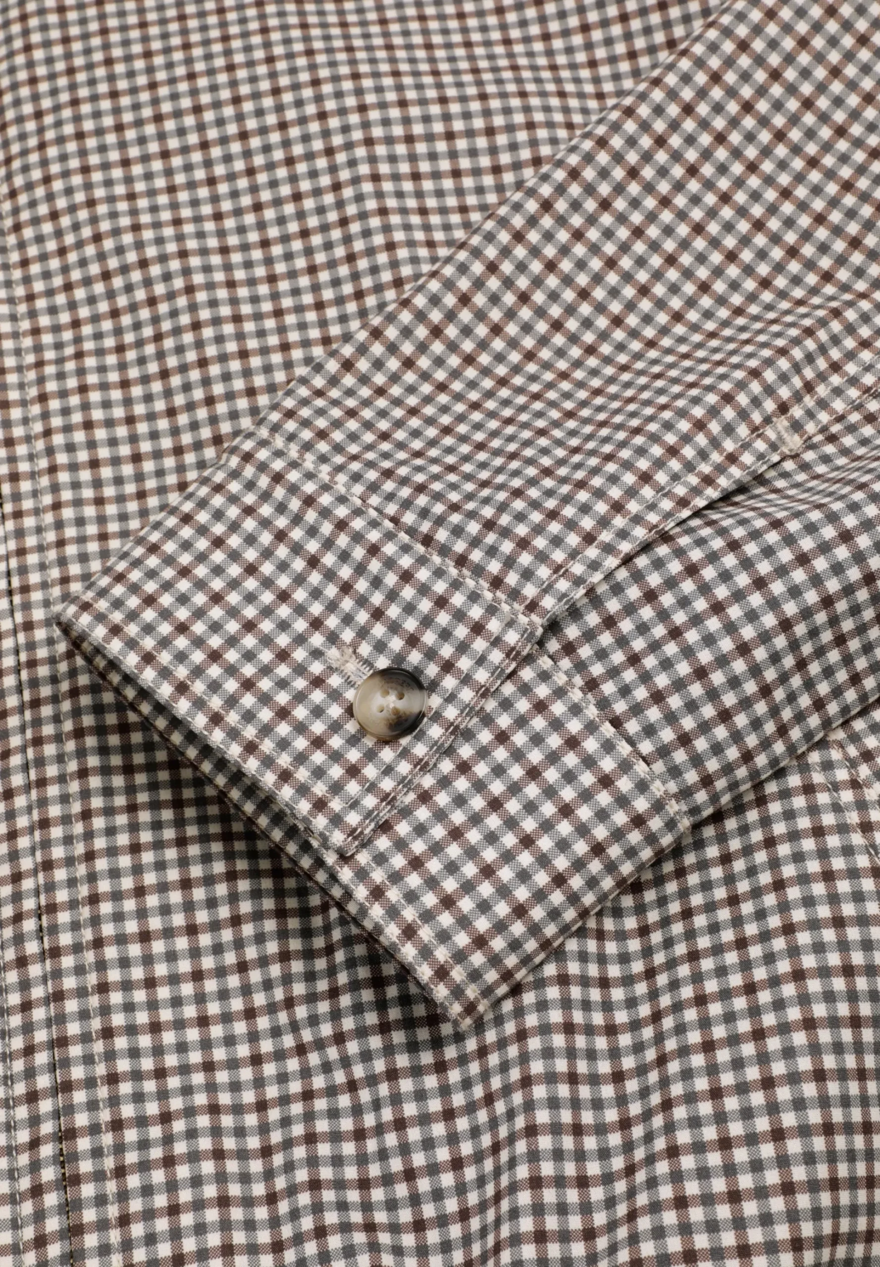 CHAQUETA BOMBER ESTAMPADO MICROCUADRO