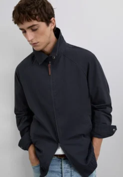 CHAQUETA BOMBER LOGO