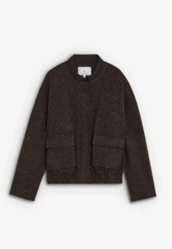 CHAQUETA BOMBER LÚREX