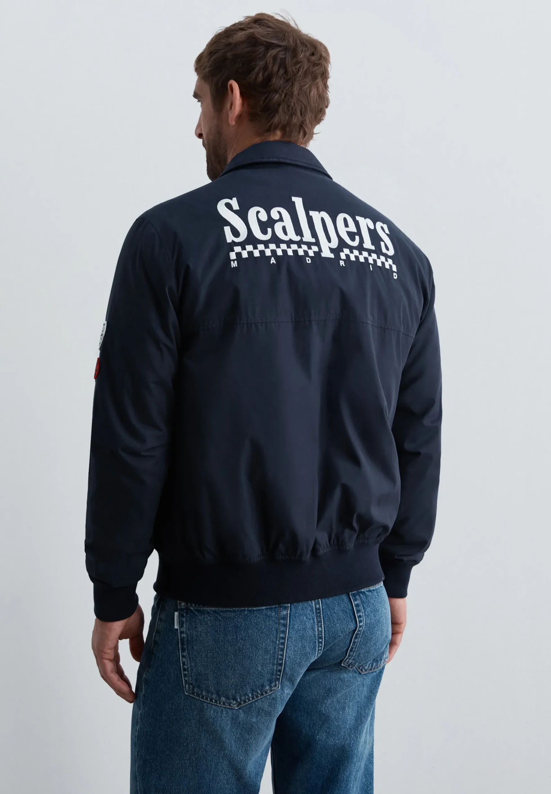 CHAQUETA BOMBER PARCHES