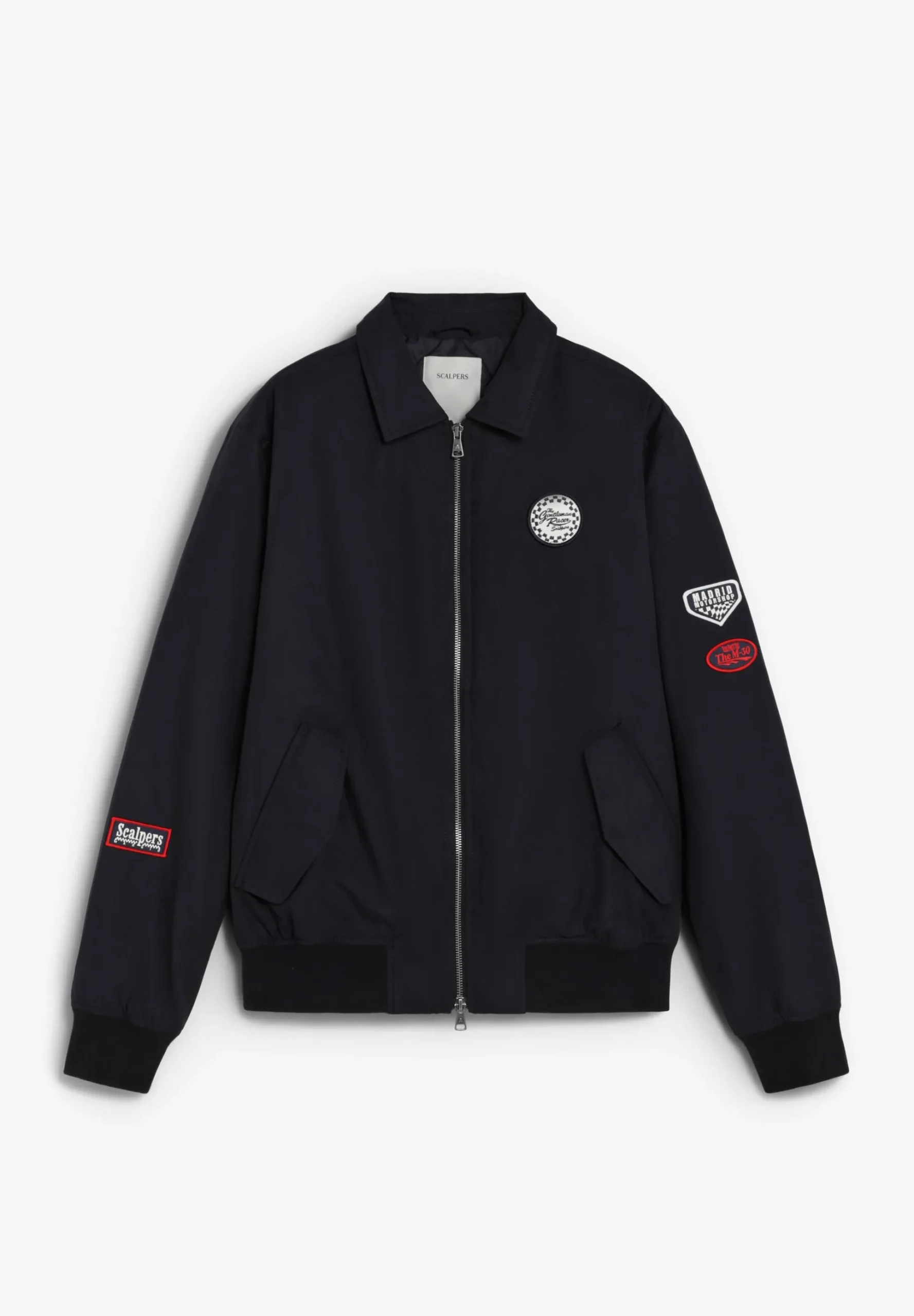CHAQUETA BOMBER PARCHES