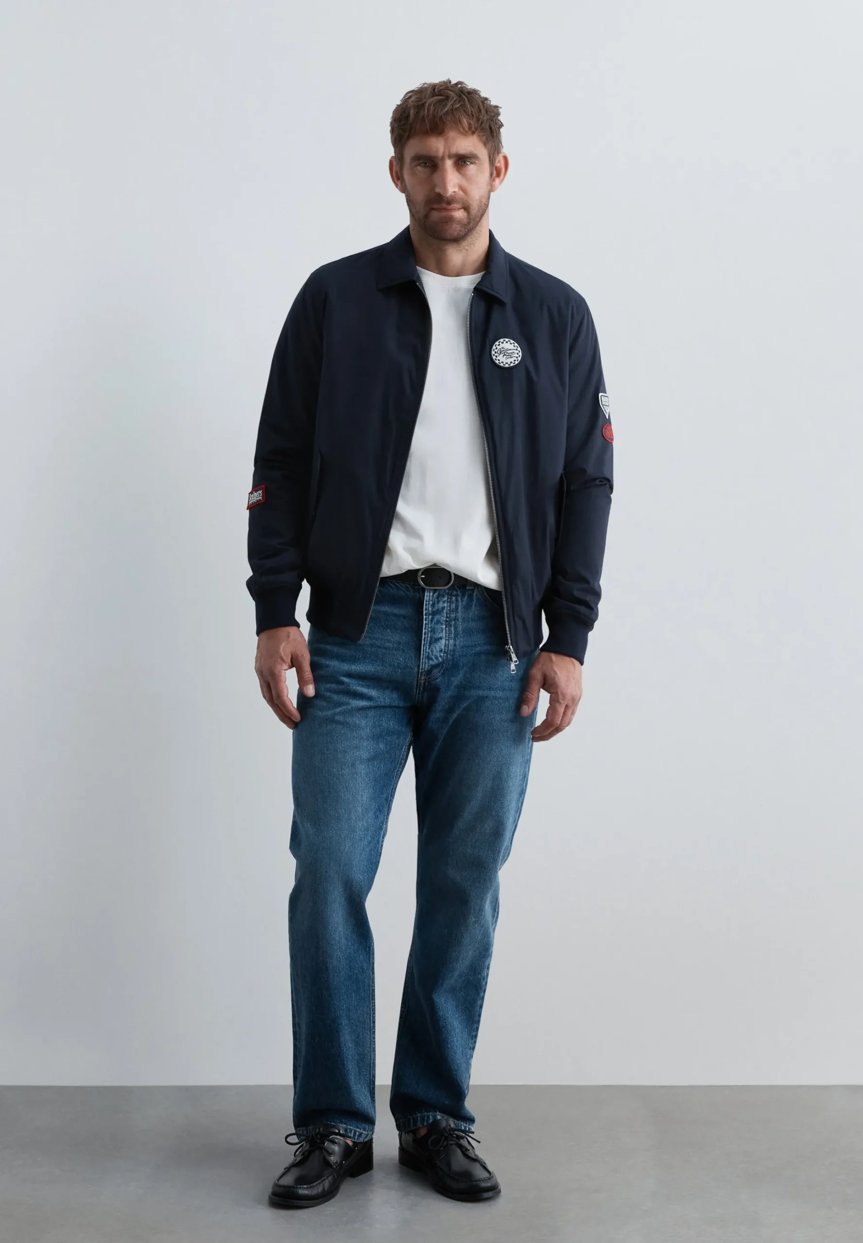CHAQUETA BOMBER PARCHES
