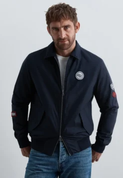 CHAQUETA BOMBER PARCHES