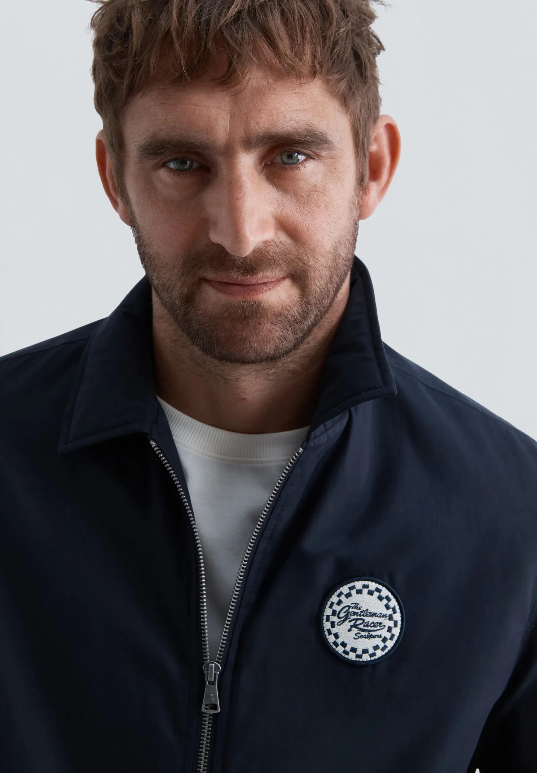 CHAQUETA BOMBER PARCHES
