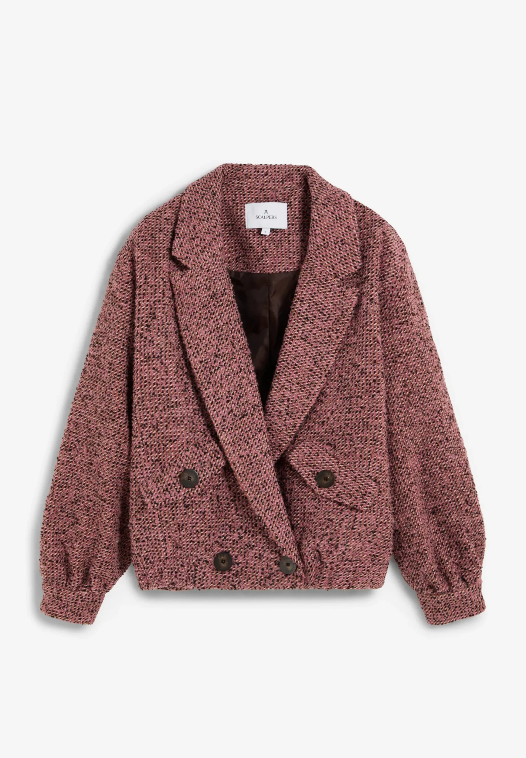 CHAQUETA BOMBER SOLAPAS