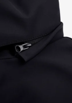 CHAQUETA CON CAPUCHA REVERSIBLE