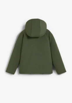 CHAQUETA CON CAPUCHA REVERSIBLE