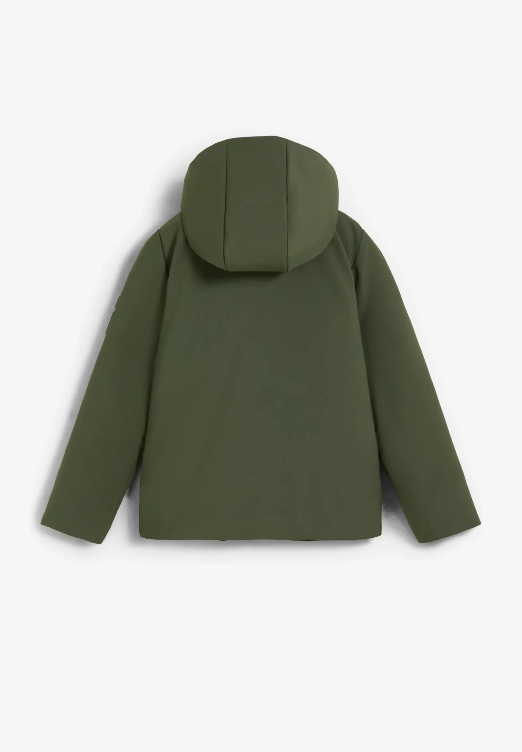 CHAQUETA CON CAPUCHA REVERSIBLE