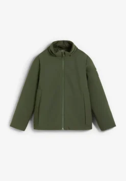 CHAQUETA CON CAPUCHA REVERSIBLE