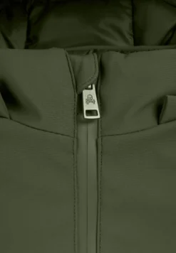 CHAQUETA CON CAPUCHA REVERSIBLE
