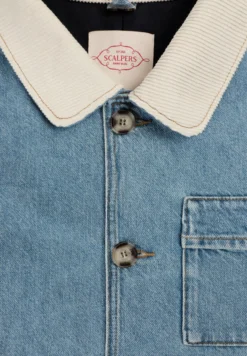 CHAQUETA DENIM MULTIBOLSILLOS