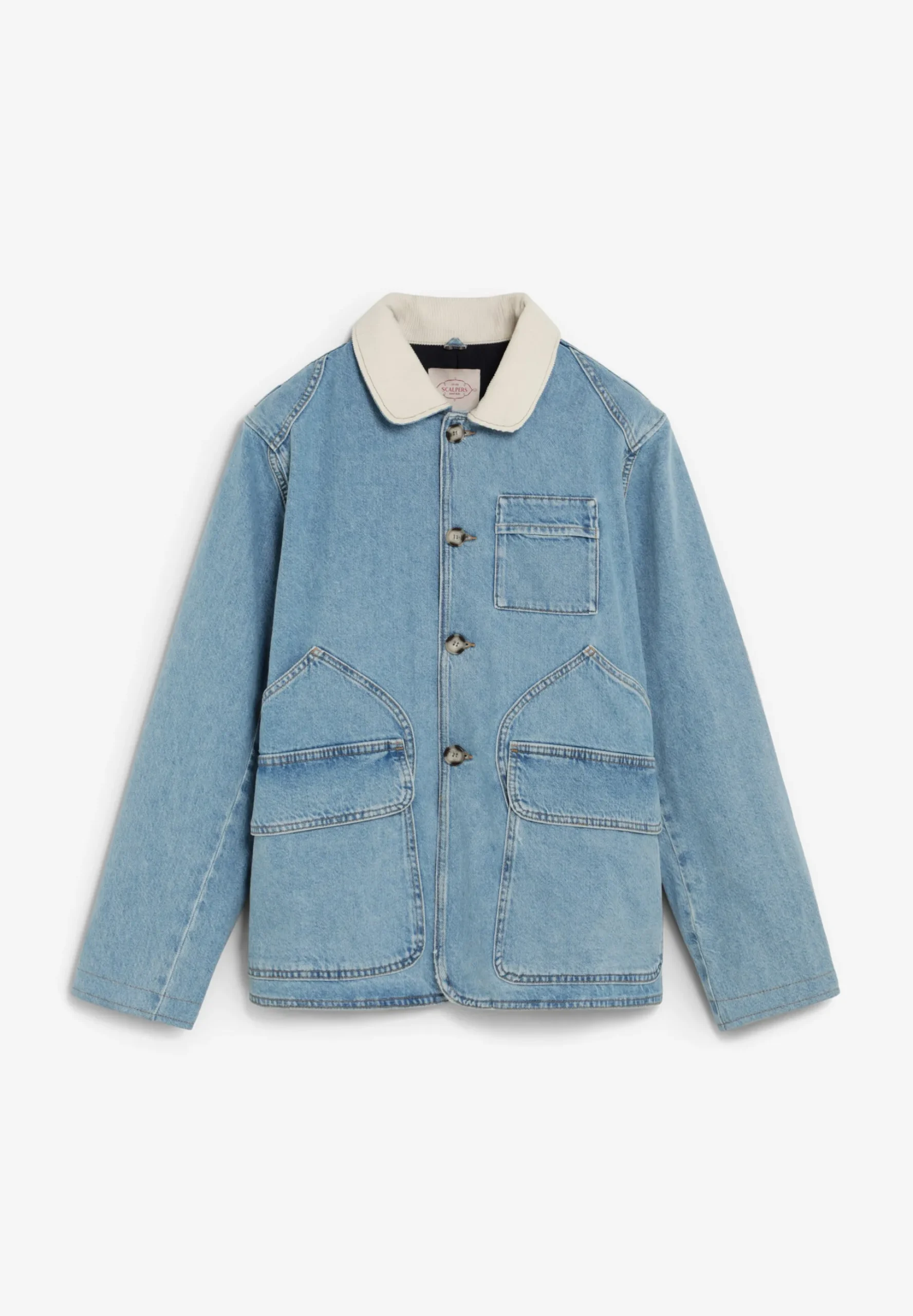 CHAQUETA DENIM MULTIBOLSILLOS