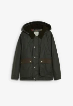 CHAQUETA ENCERADA MULTIBOLSILLOS