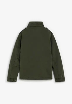 CHAQUETA MILITAR CAPUCHA OCULTA