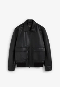 CHAQUETA PIEL BOLSILLOS