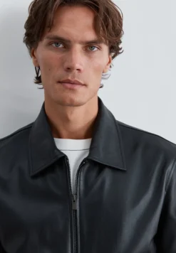CHAQUETA PIEL BOLSILLOS