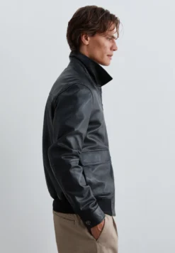 CHAQUETA PIEL BOLSILLOS