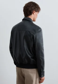 CHAQUETA PIEL BOLSILLOS