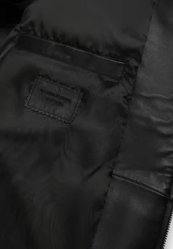 CHAQUETA PIEL BOLSILLOS