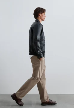 CHAQUETA PIEL BOLSILLOS