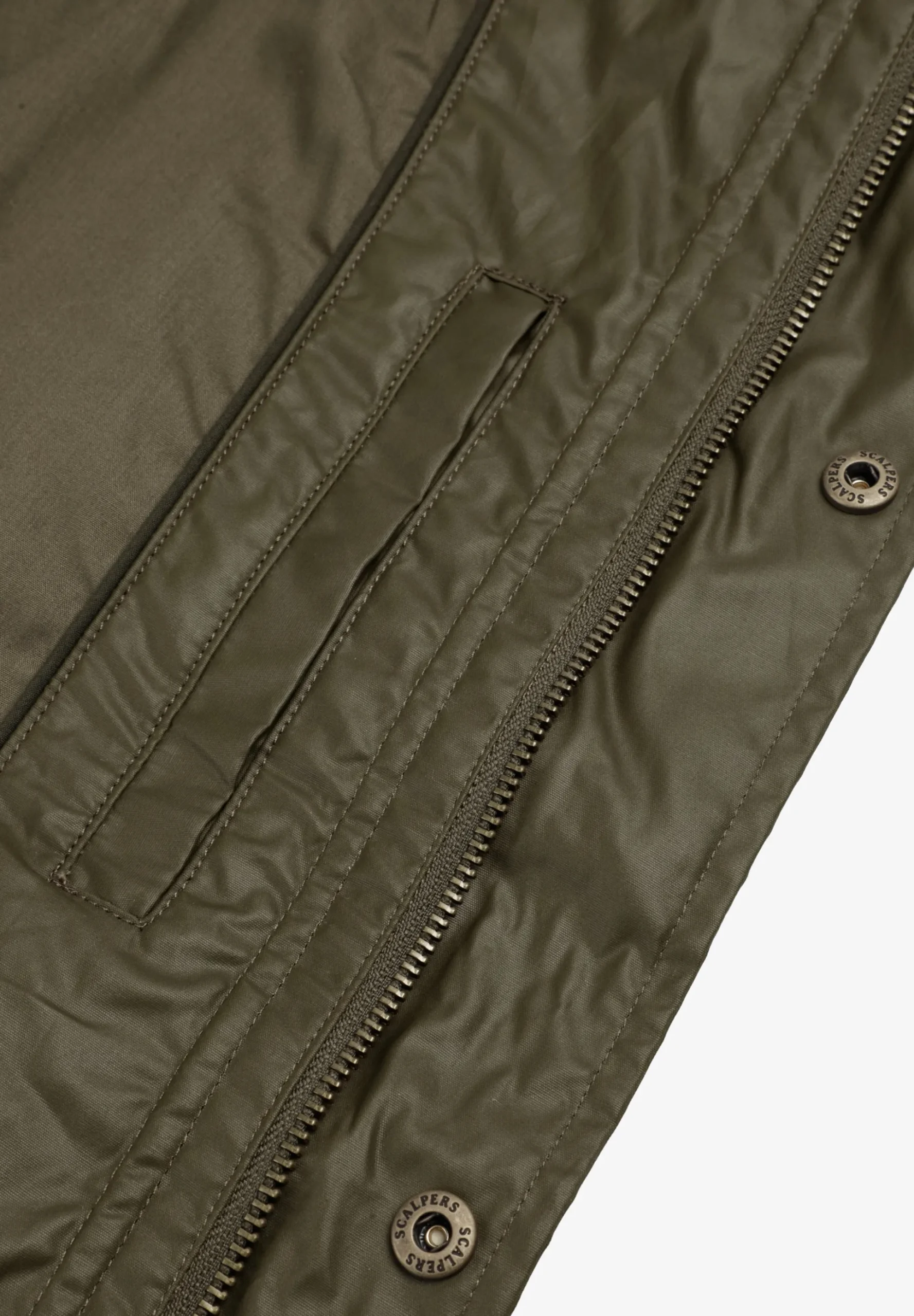 CHAQUETA RESINADA CUELLO PANA