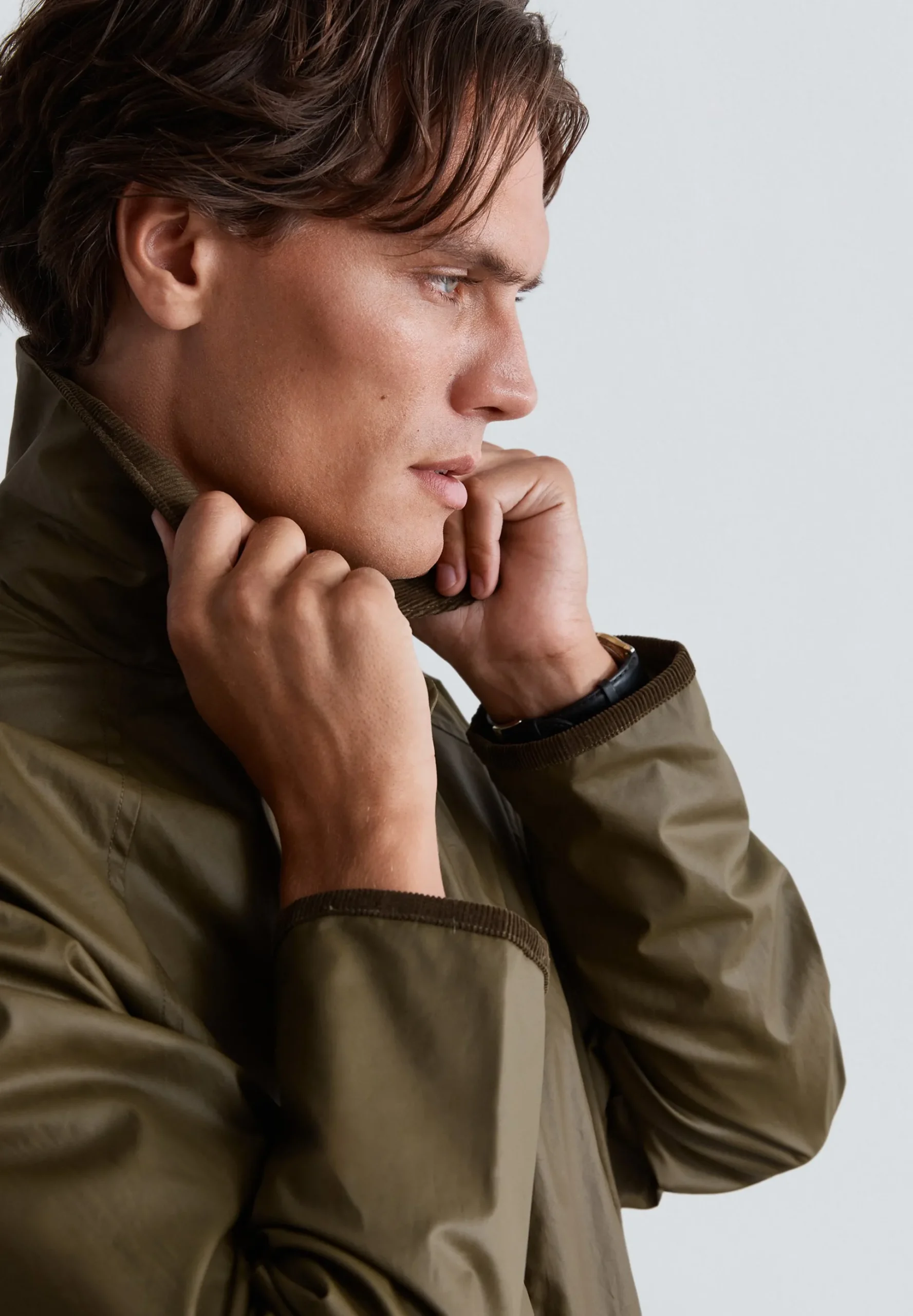 CHAQUETA RESINADA CUELLO PANA