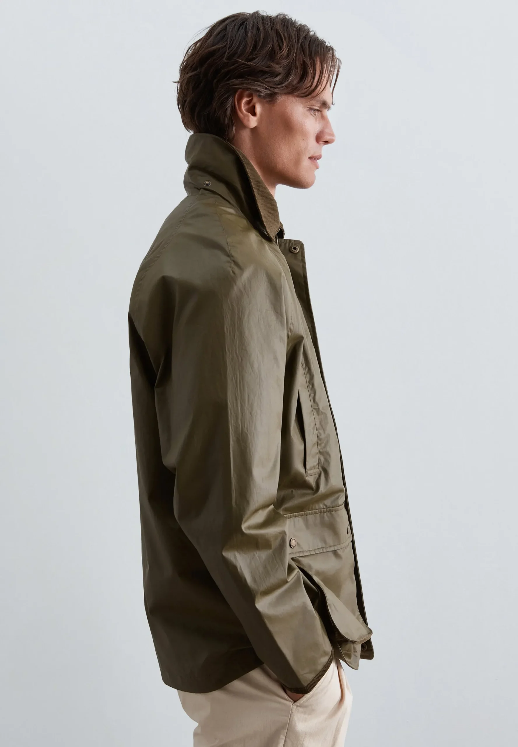 CHAQUETA RESINADA CUELLO PANA