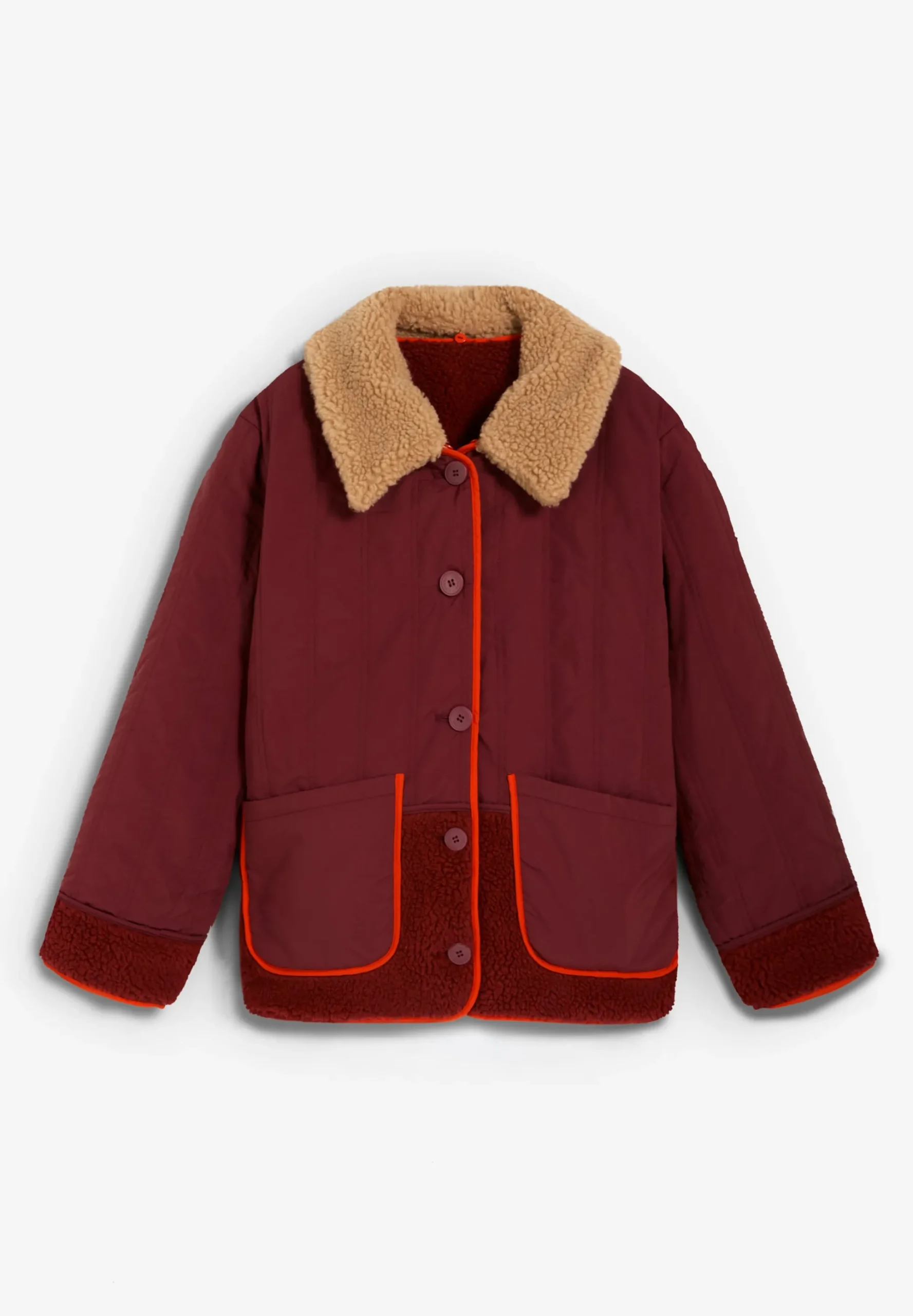 CHAQUETA REVERSBLE BORREGUILLO