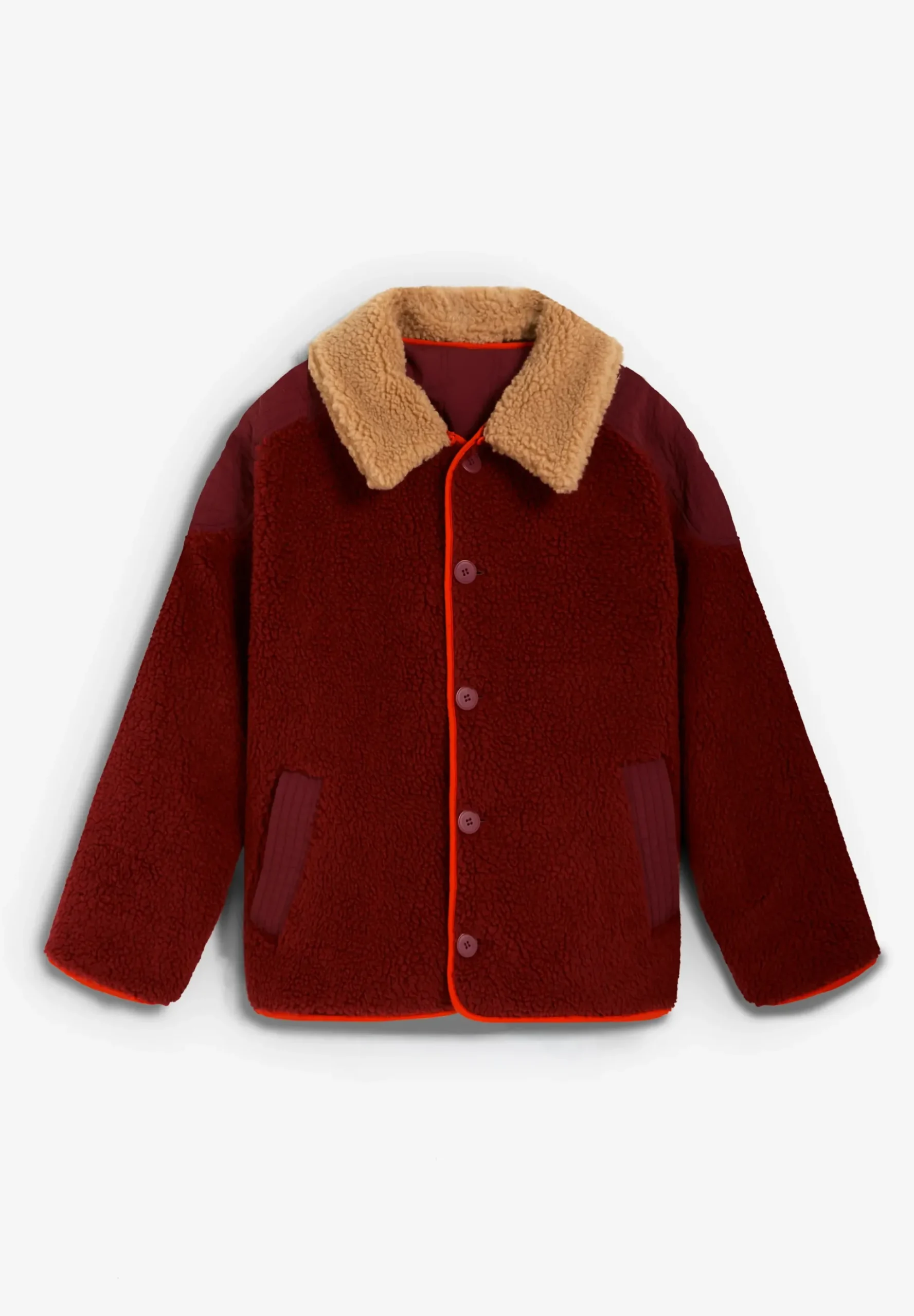 CHAQUETA REVERSBLE BORREGUILLO