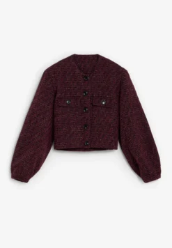 CHAQUETA TWEED HILO METALIZADO