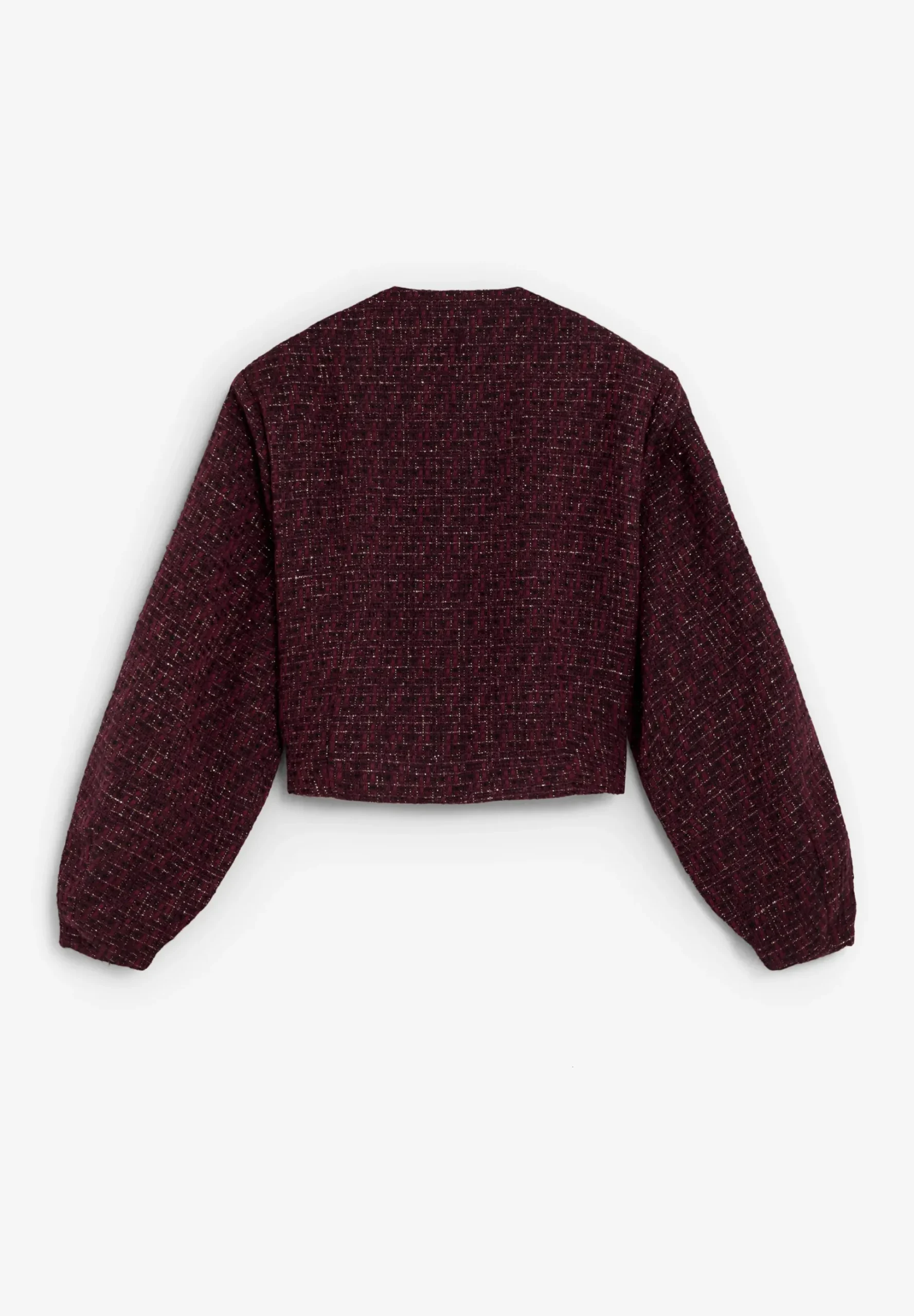 CHAQUETA TWEED HILO METALIZADO