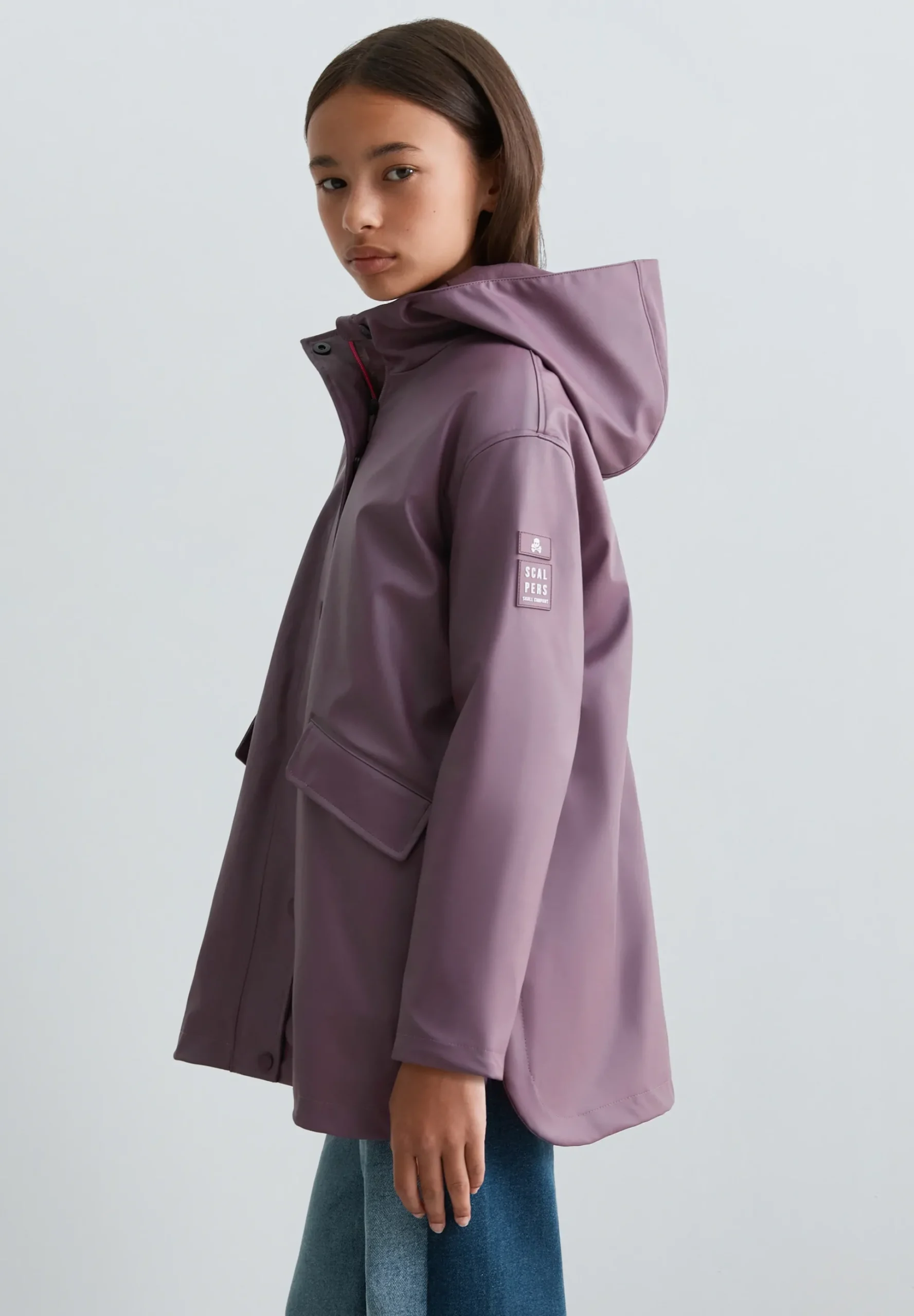 CHUBASQUERO IMPERMEABLE CON CAPUCHA