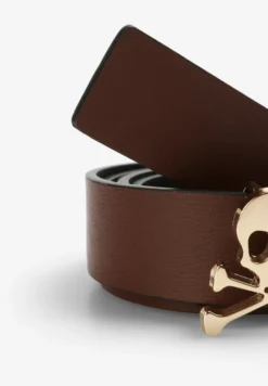 CINTURÓN CALAVERA METALIZADA