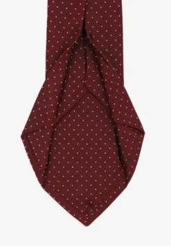 CORBATA SEDA 7 PLIEGUES PUNTOS