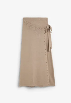FALDA CRUZADA CON STUDS