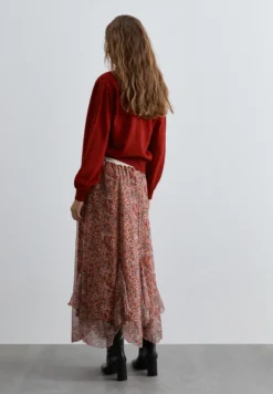 FALDA LARGA ESTAMPADO FLORAL