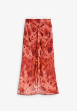 FALDA MIDI ESTAMPADO FLORAL
