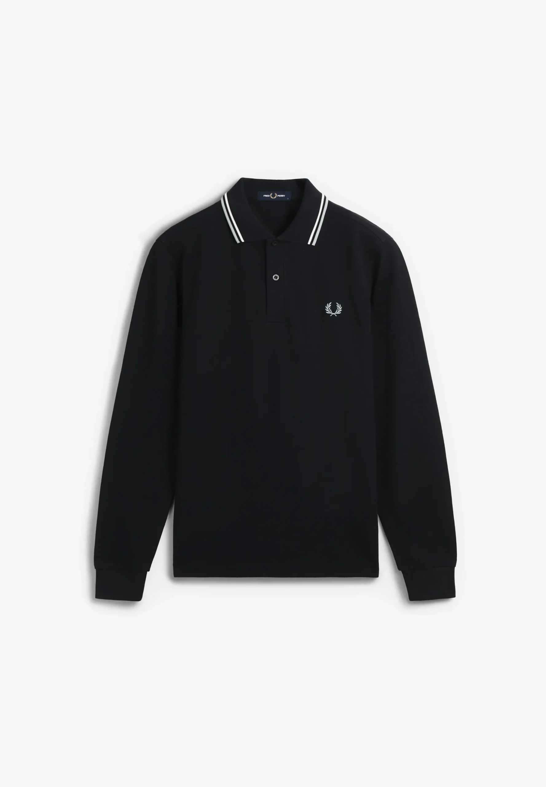 FRED PERRY | POLO MANGA LARGA TWIN TIPPED