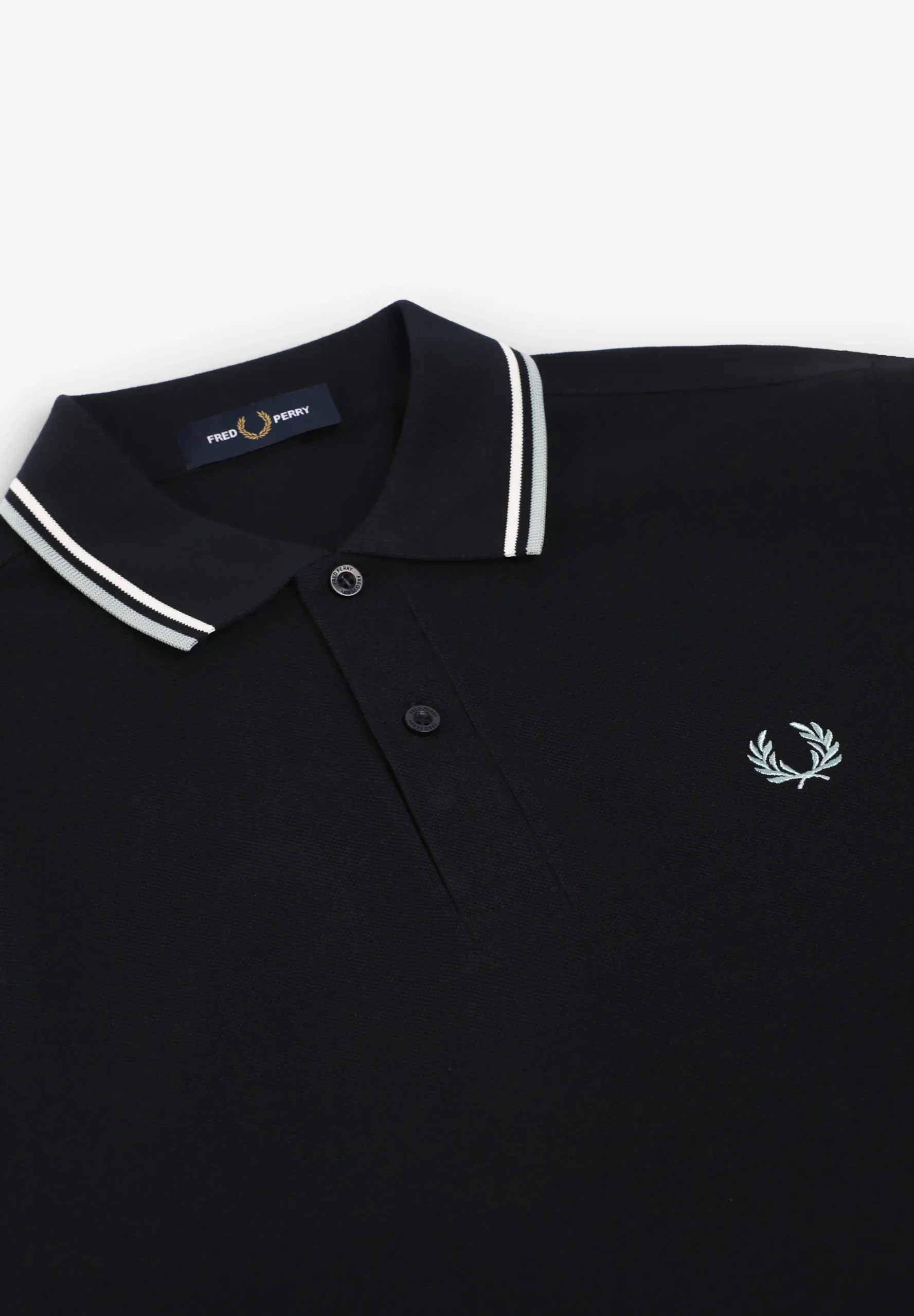 FRED PERRY | POLO MANGA LARGA TWIN TIPPED